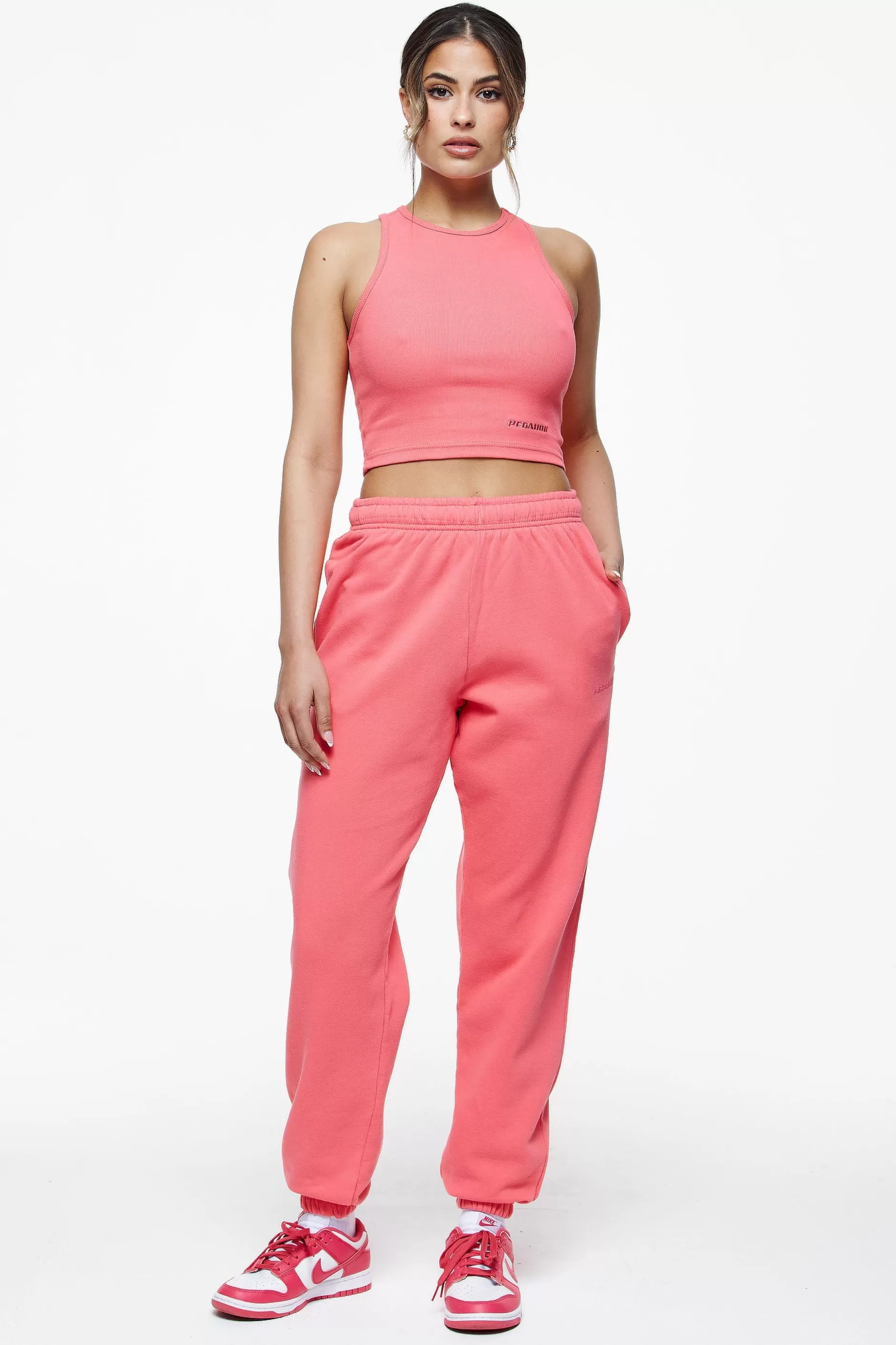 Sale Pegador Ayla Crop Top Vintage Washed Strawberry