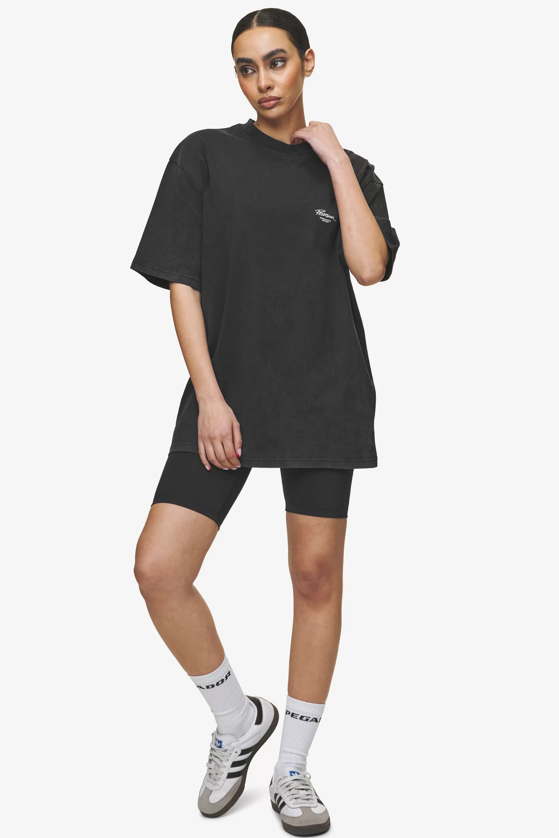 Fashion Pegador Banberry Oversized Tee Vintage black