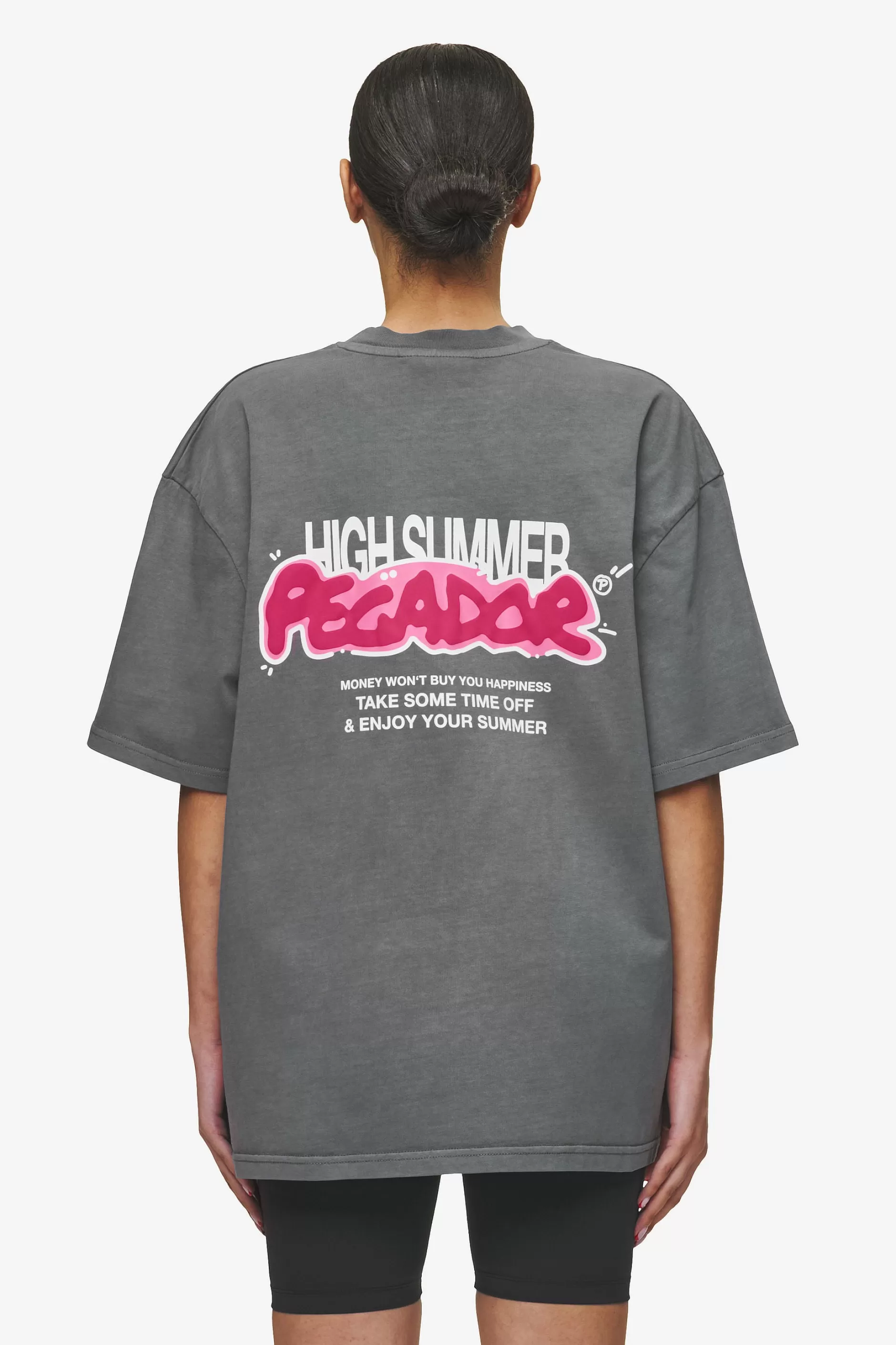 Cheap Pegador Barret Oversized Tee Vintage grey