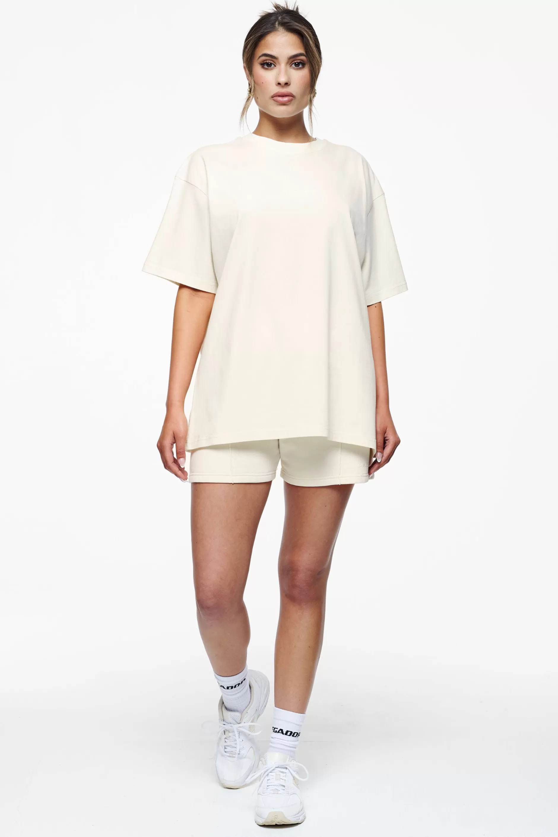 Fashion Pegador Bel Air Heavy Oversized Tee Vintage Washed Unbleached Gum