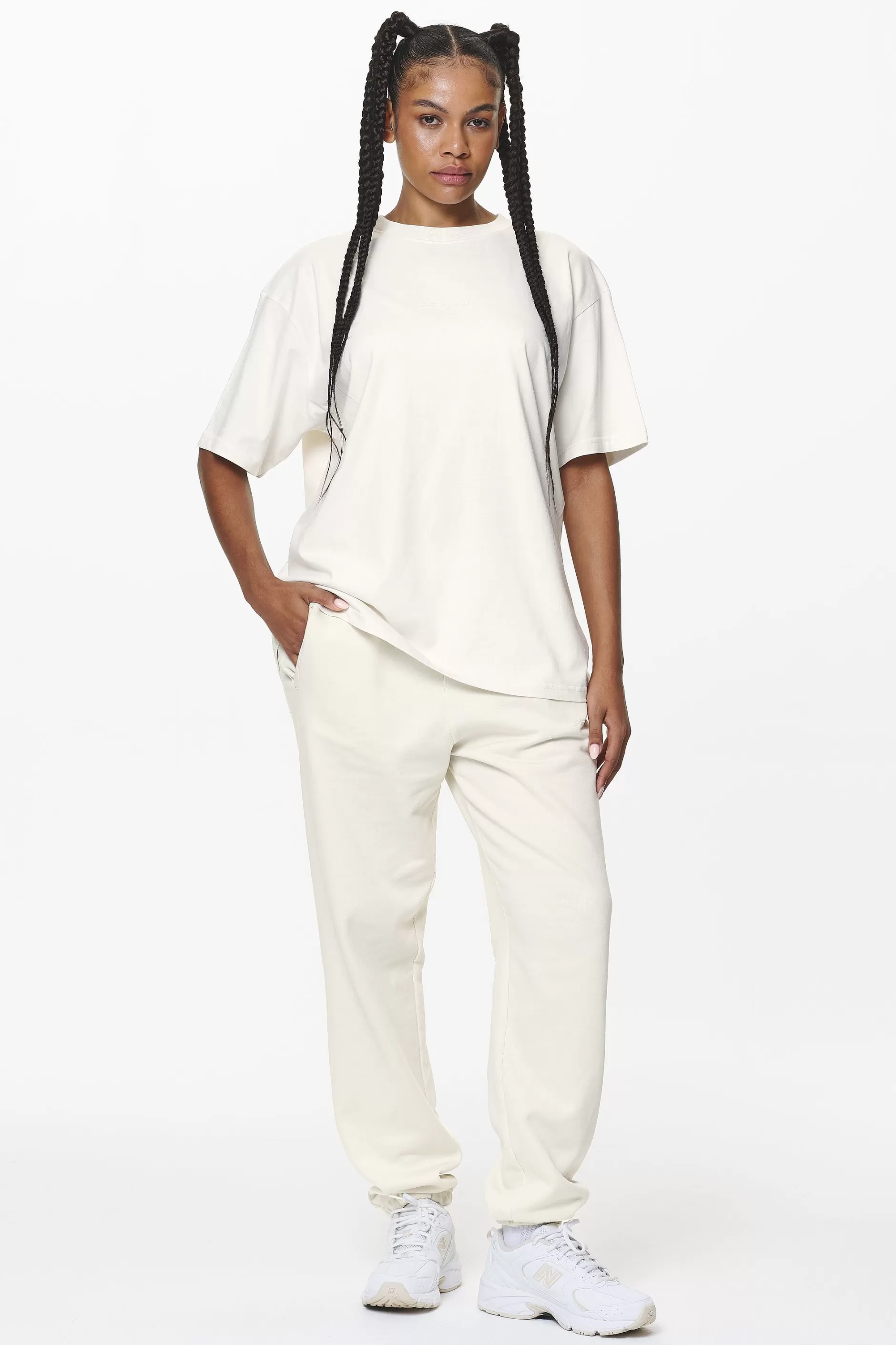 Sale Pegador Bel Air Heavy Oversized Tee Washed Salty Cream Gum
