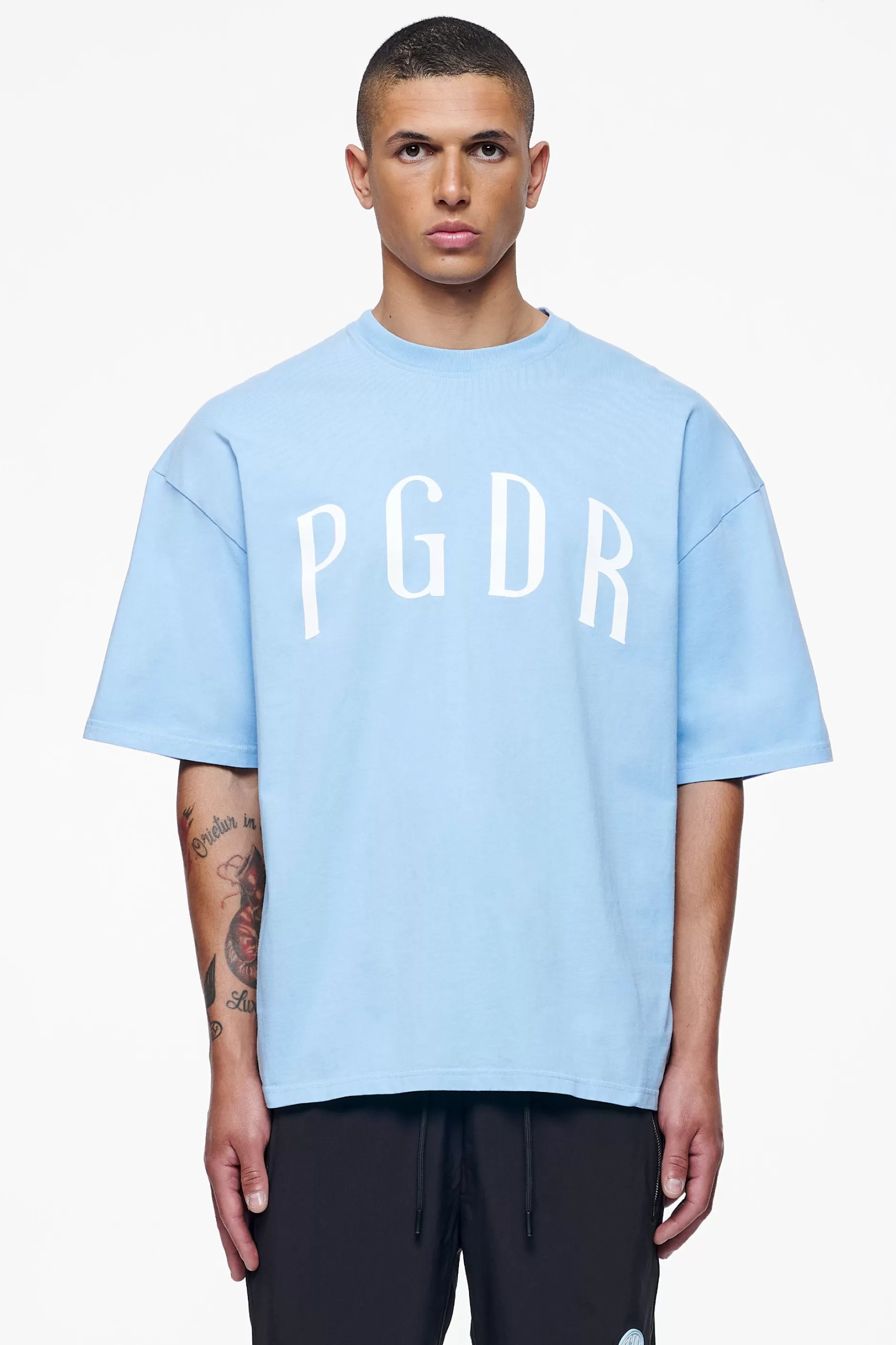 Flash Sale Pegador Bota Boxy Tee Vintage Washed Riviera Blue