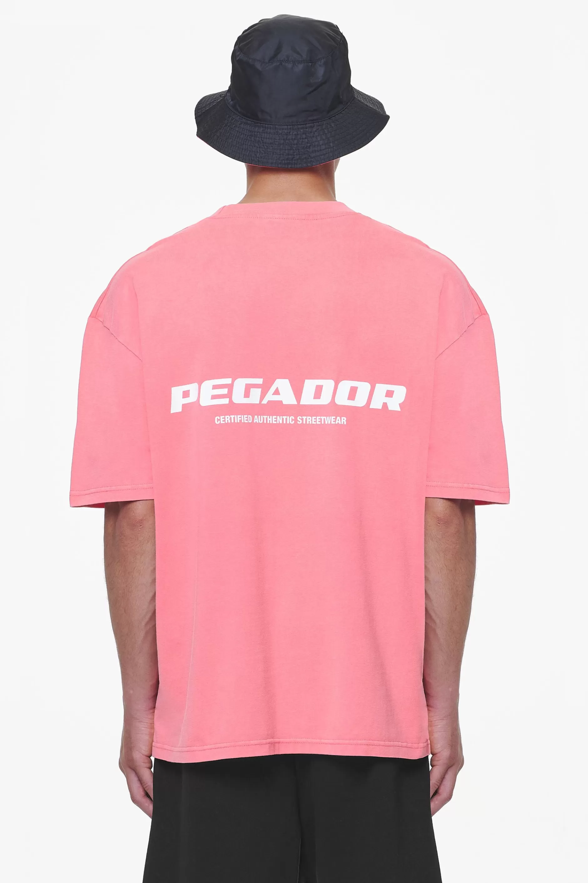 Discount Pegador Colne Logo Oversized Tee Vintage Strawberry