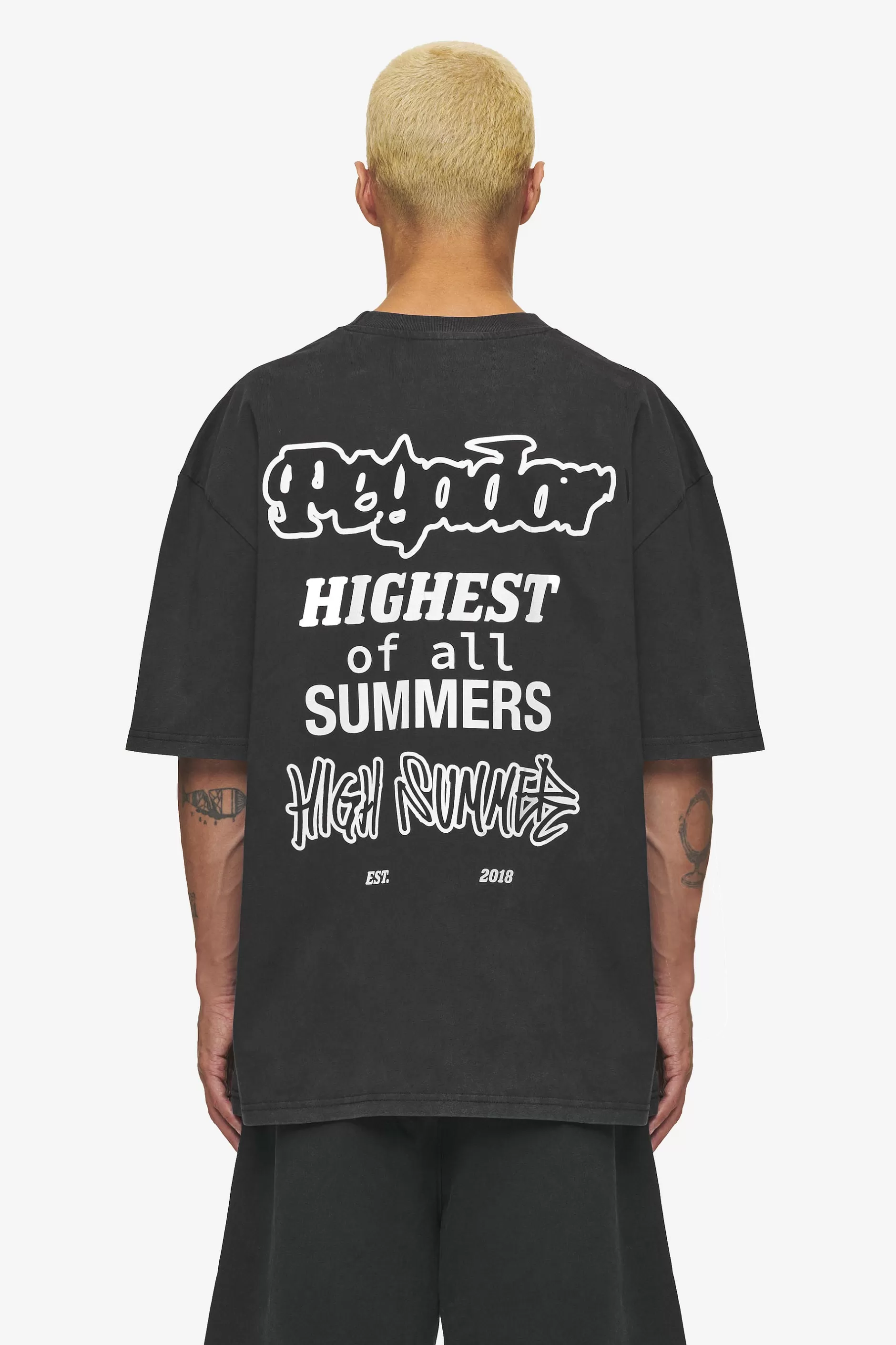 Discount Pegador Denaud Oversized Tee Vintage Black