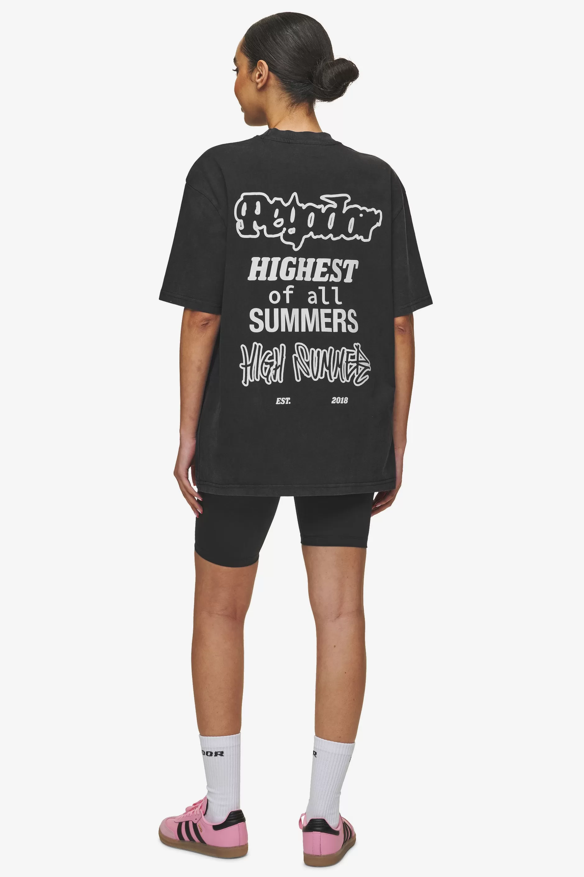 Discount Pegador Denaud Oversized Tee Vintage Black