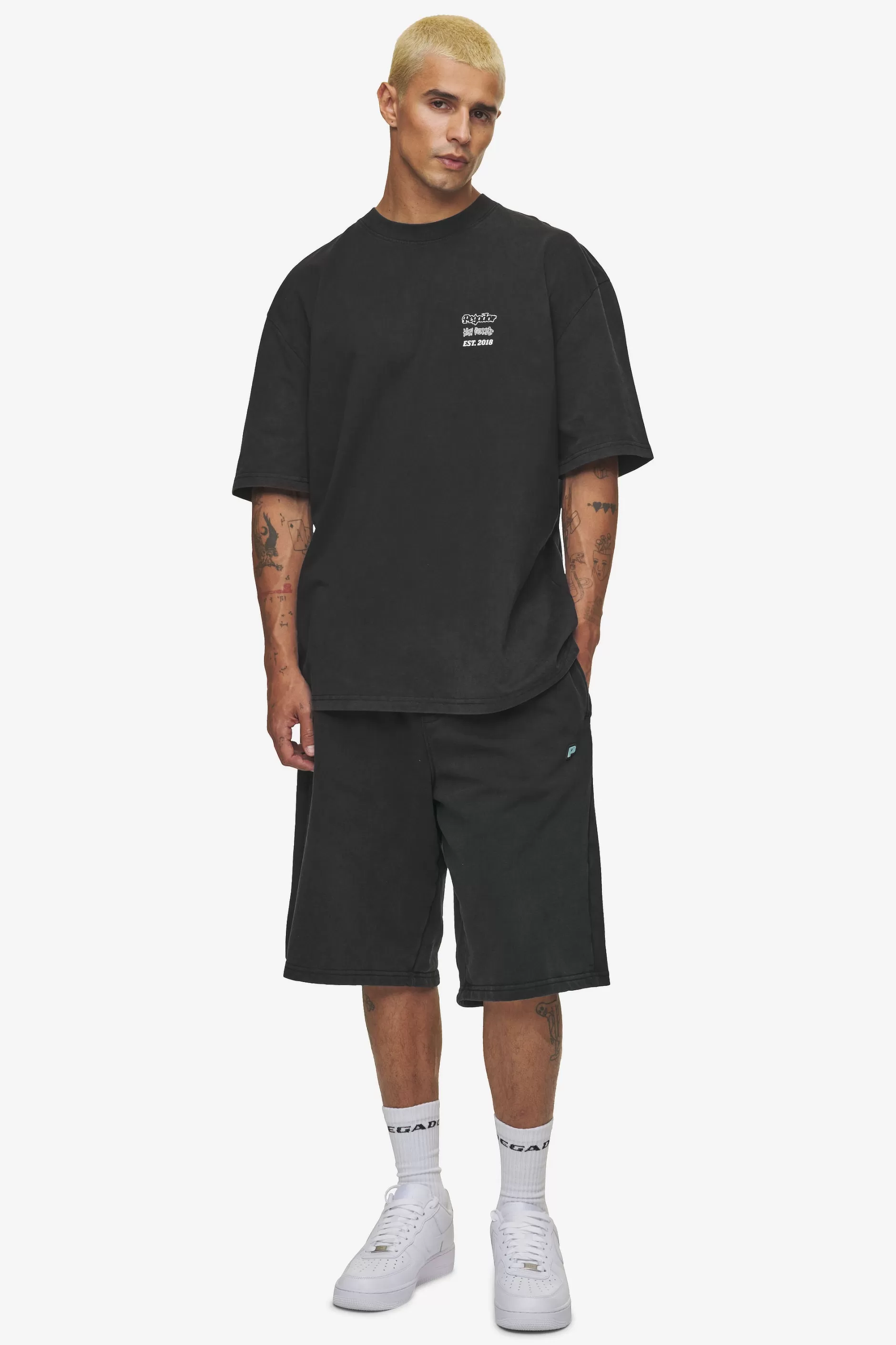Discount Pegador Denaud Oversized Tee Vintage Black