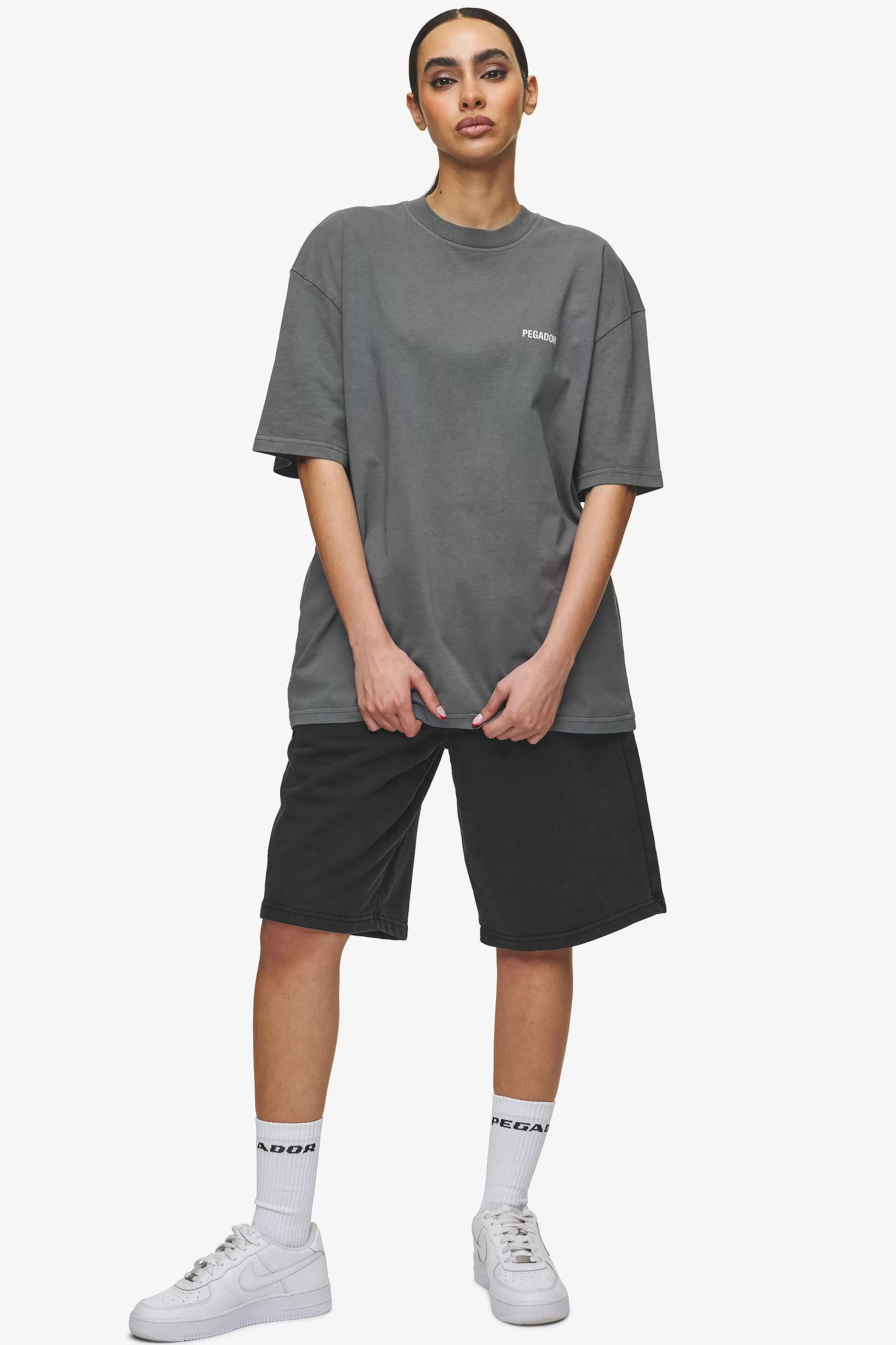 Outlet Pegador Gulati Oversized Tee Vintage Grey