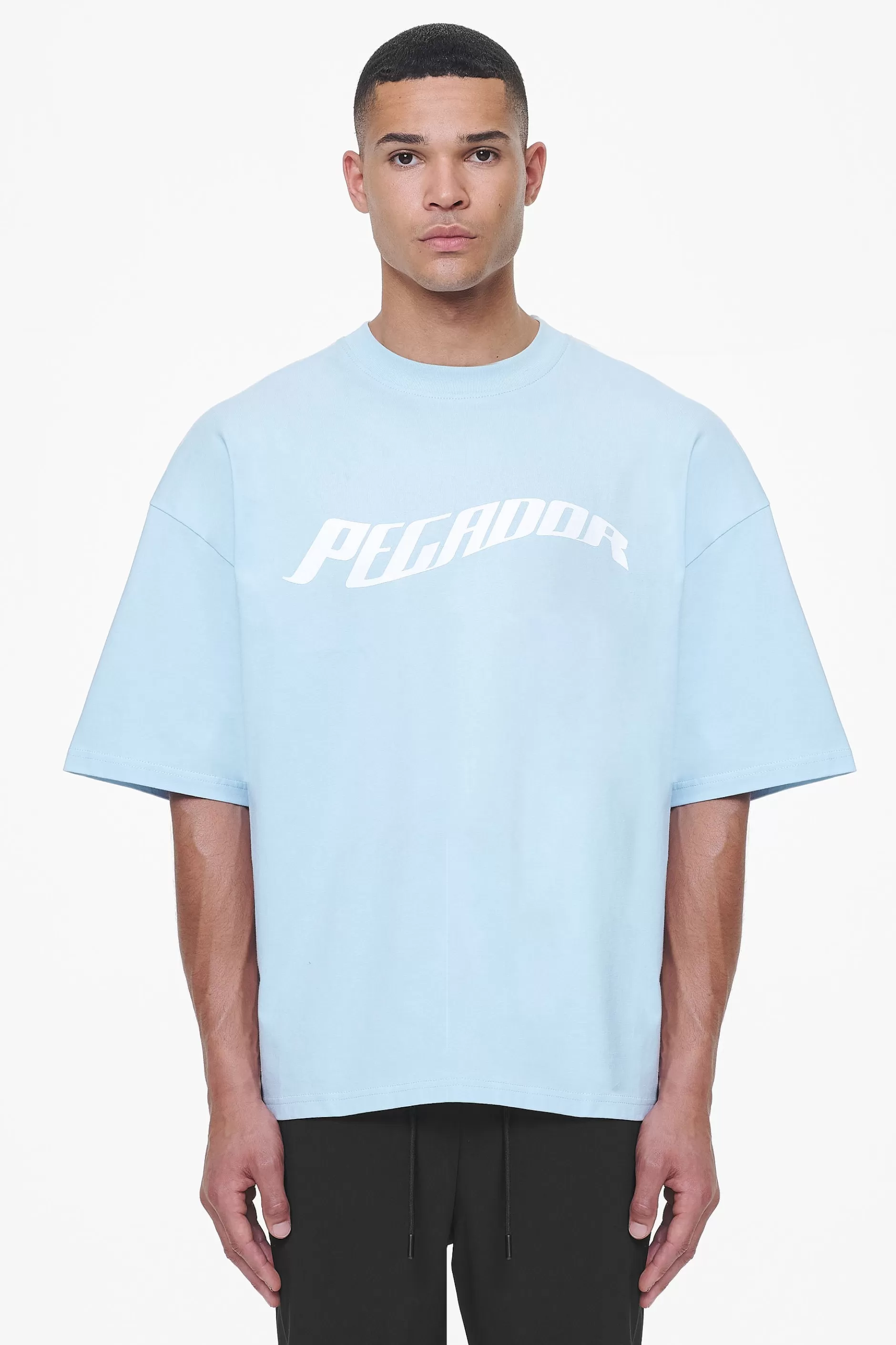 Sale Pegador Kinley Boxy Tee Vintage Aqua