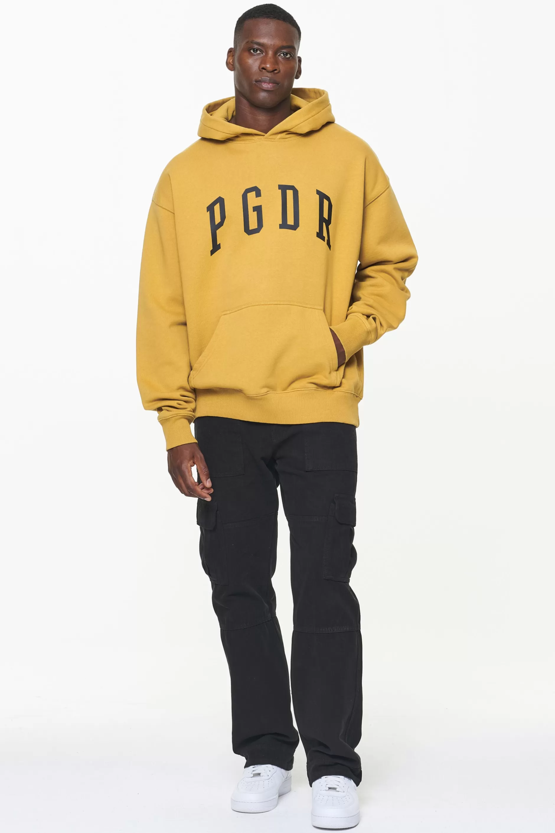 Sale Pegador Layton Oversized Hoodie Vintage Washed Mustard