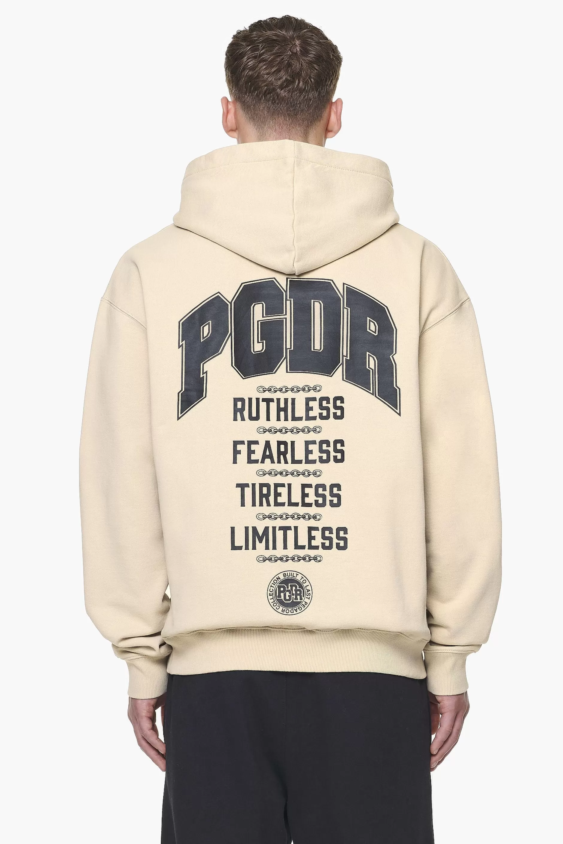 Fashion Pegador Orsett Oversized Hoodie Vintage Washed Kingdom Beige