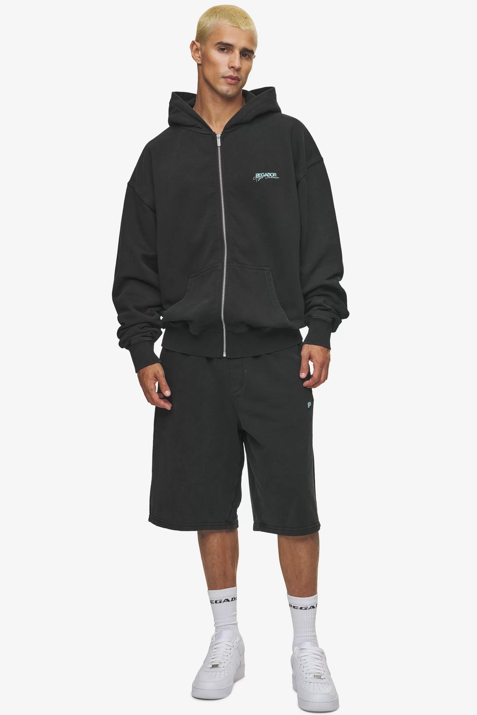 Cheap Pegador Patino Oversized Sweat Jacket Vintage Black