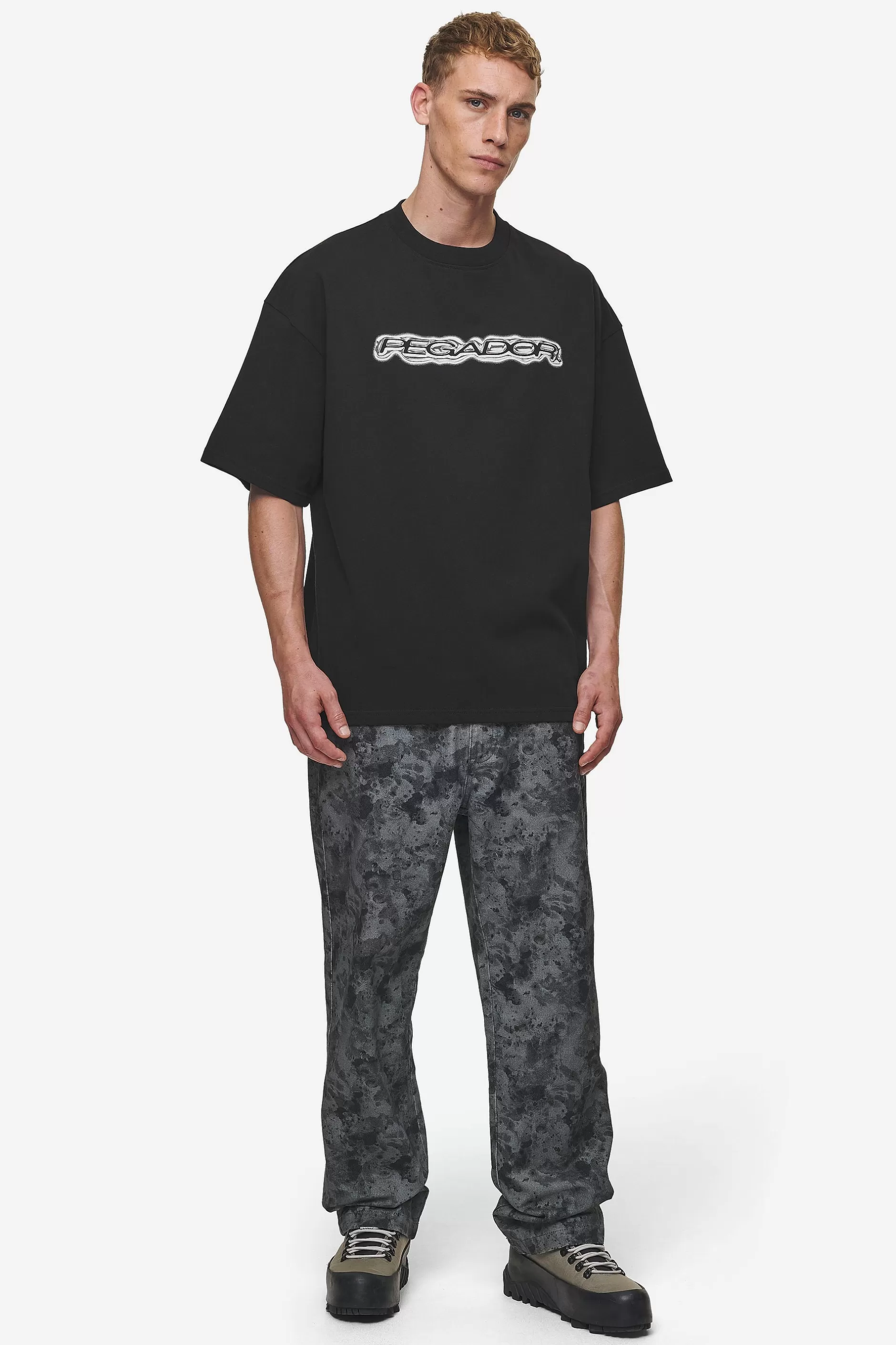 Cheap Pegador Rector Wide Pants Anthracite Black