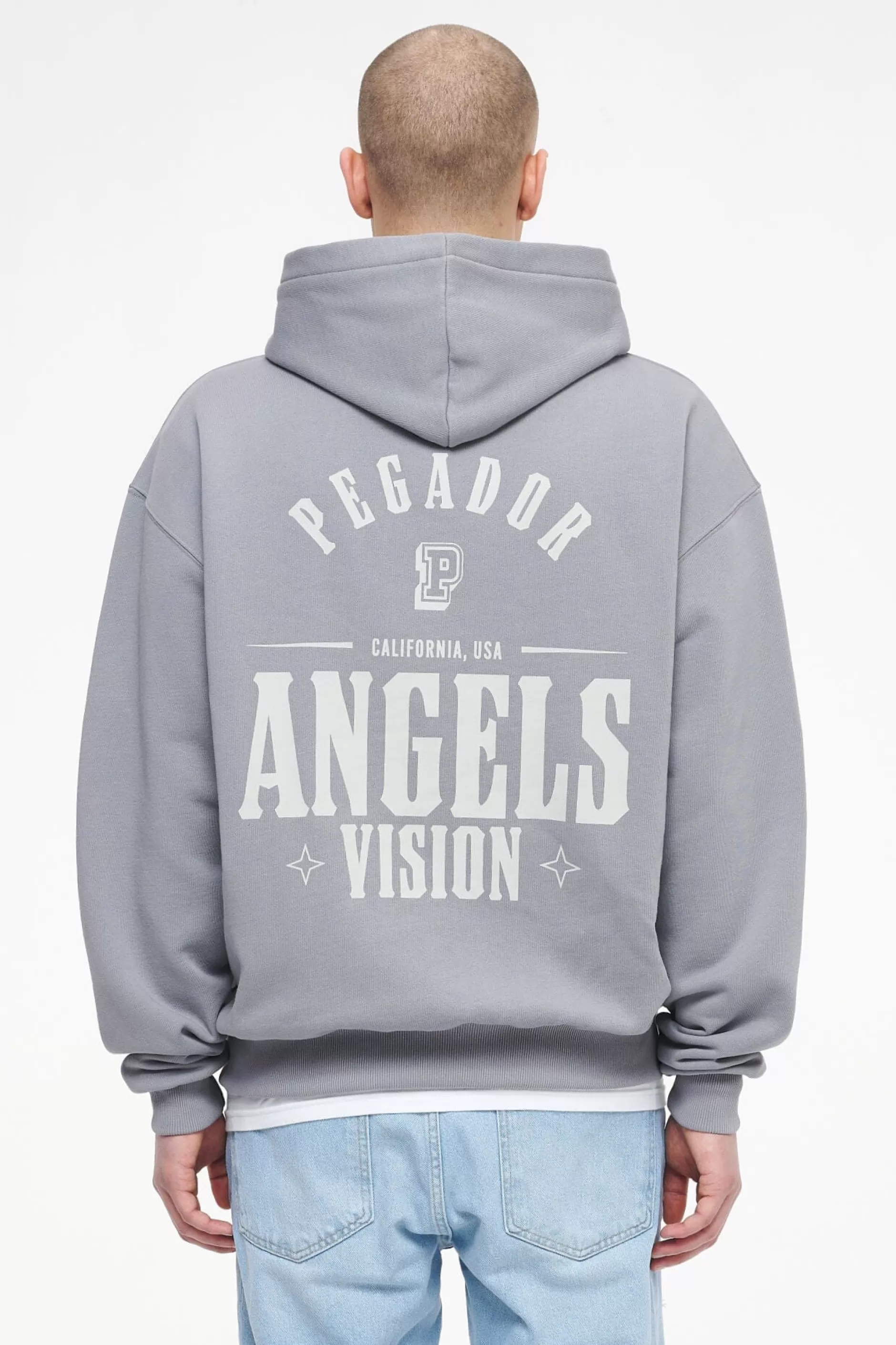 Flash Sale Pegador Salal Oversized Sweat Jacket Vintage Washed Dusk Grey