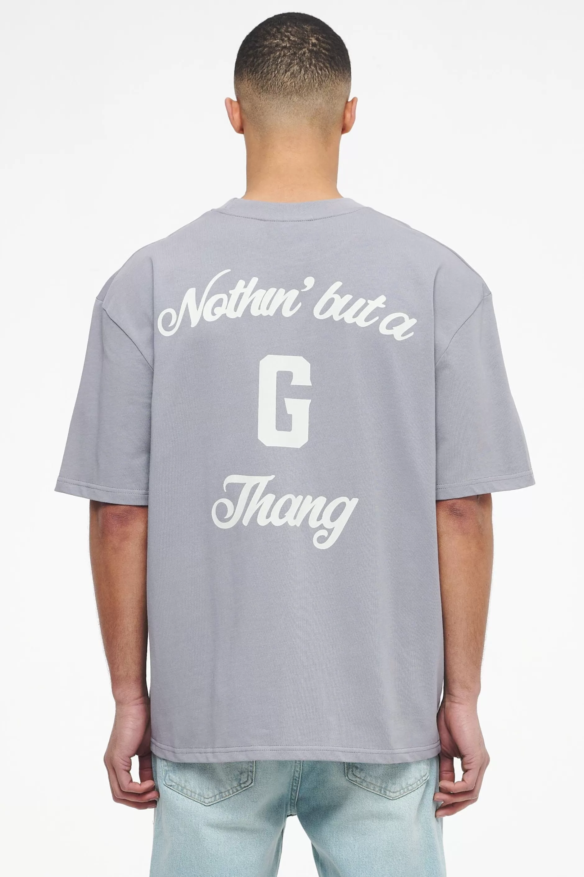 Outlet Pegador Skena Oversized Tee Vintage Washed Dusk Grey