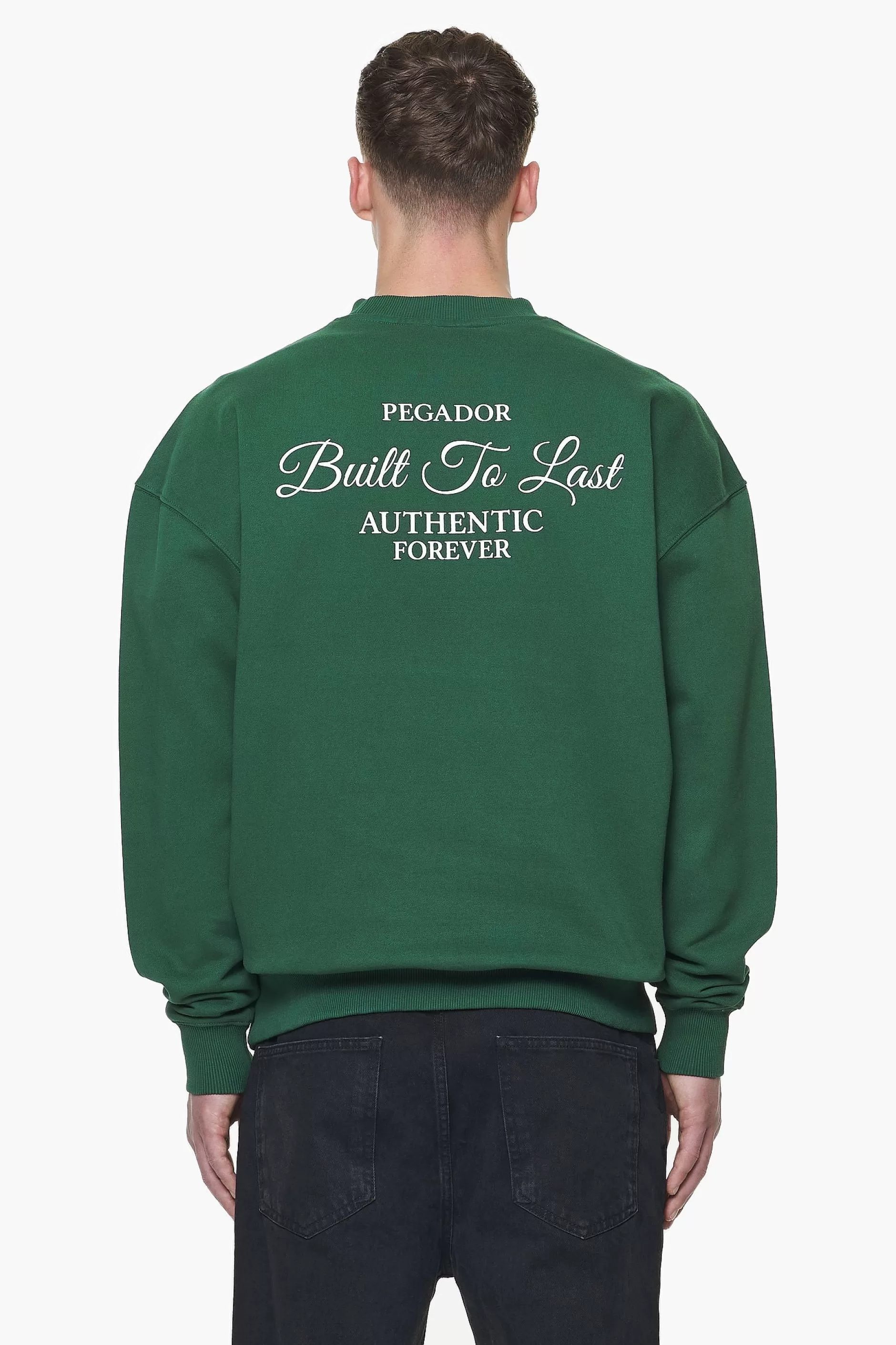 Online Pegador Tavery Oversized Sweater Vintage Washed British Green