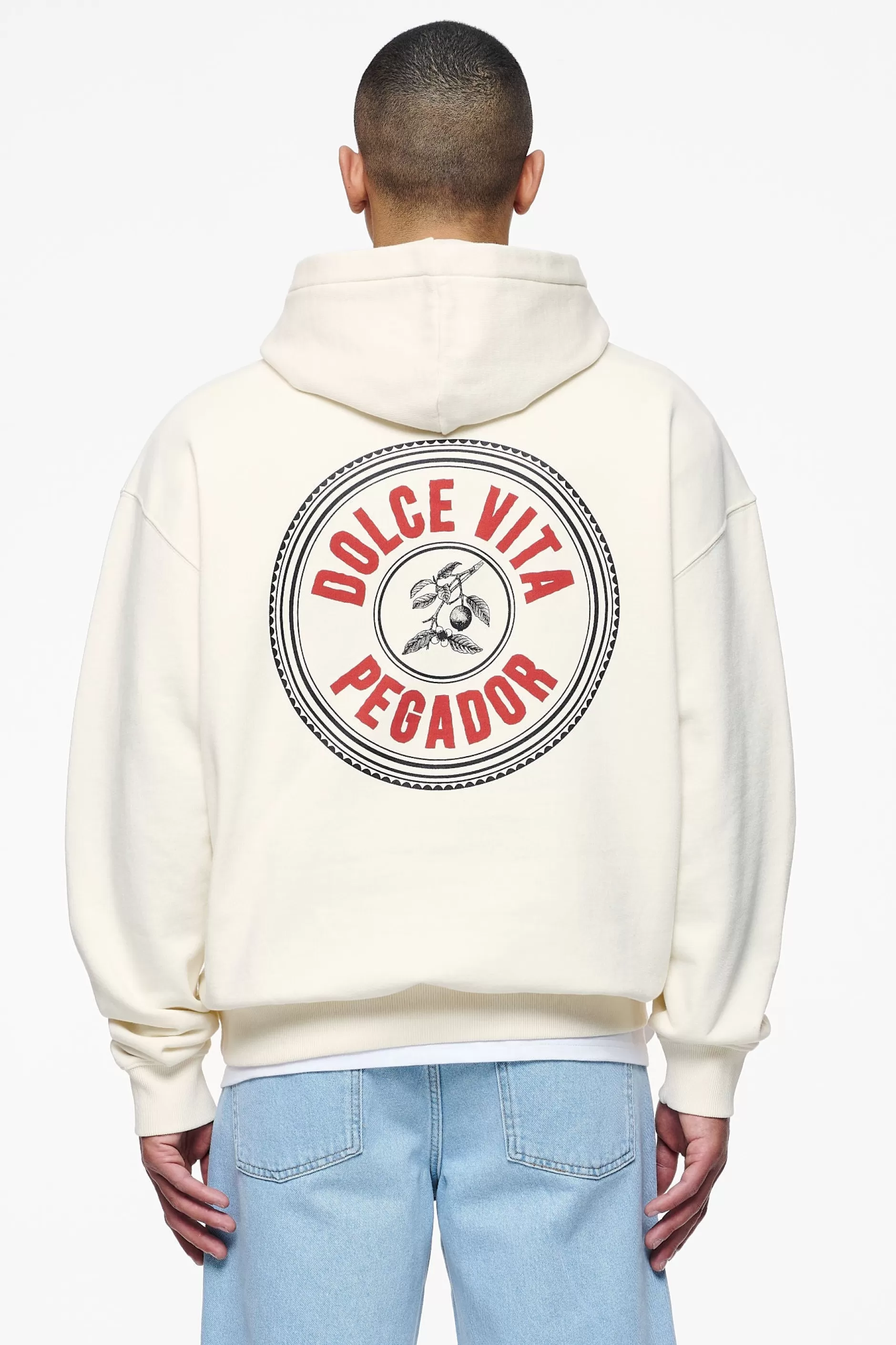 New Pegador Verity Oversized Hoodie Vintage Washed Unbleached