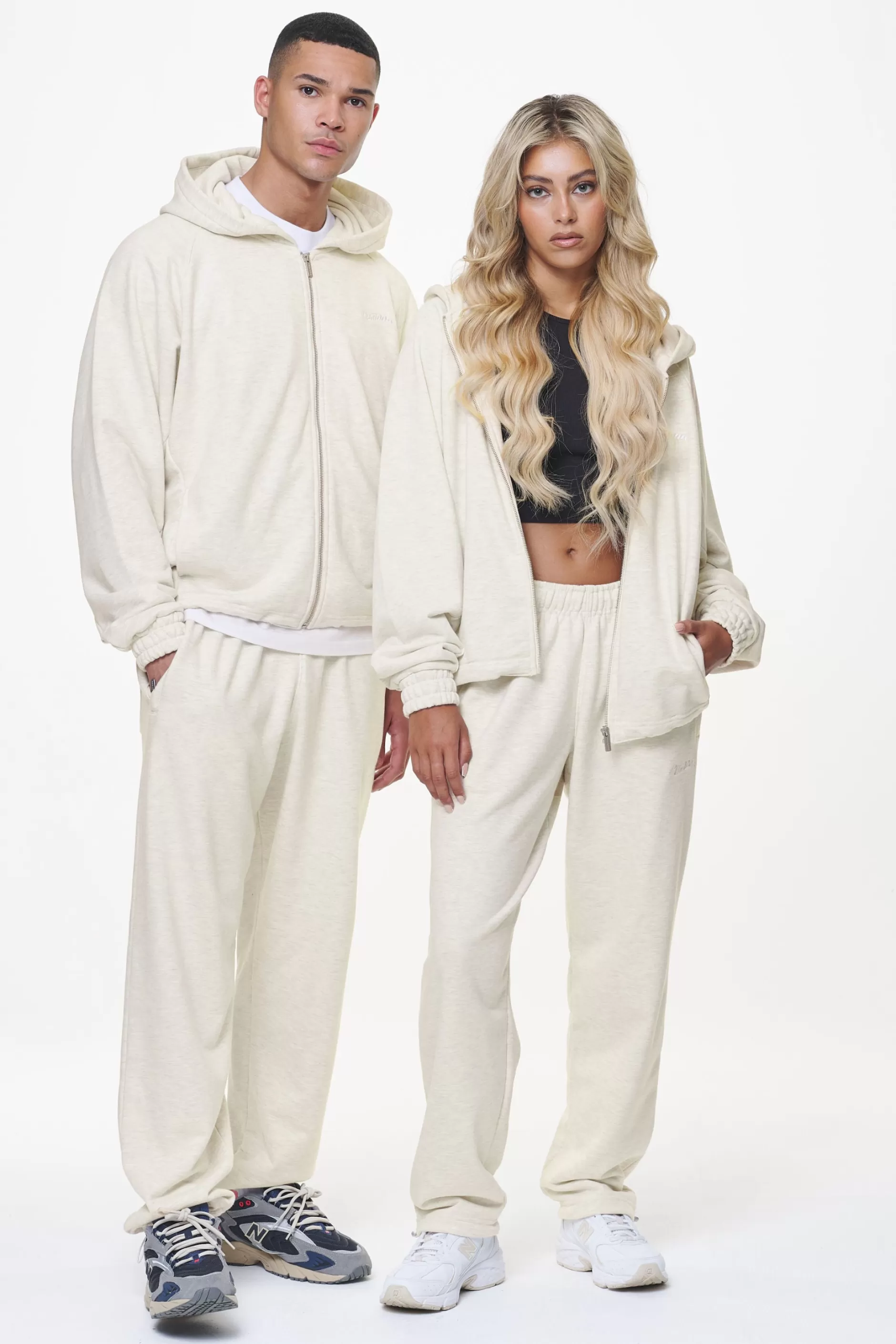 Cheap Pegador Winds Terry Heavy Sweat Pants Cream Melange